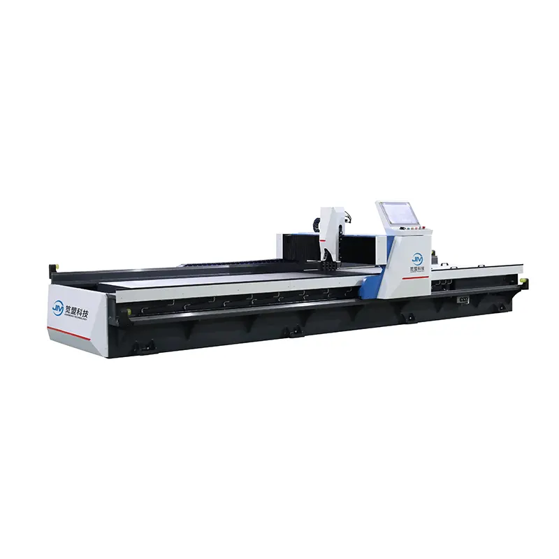 Máquina de sulco horizontal de alta velocidade CNC V para placas de aço inoxidável